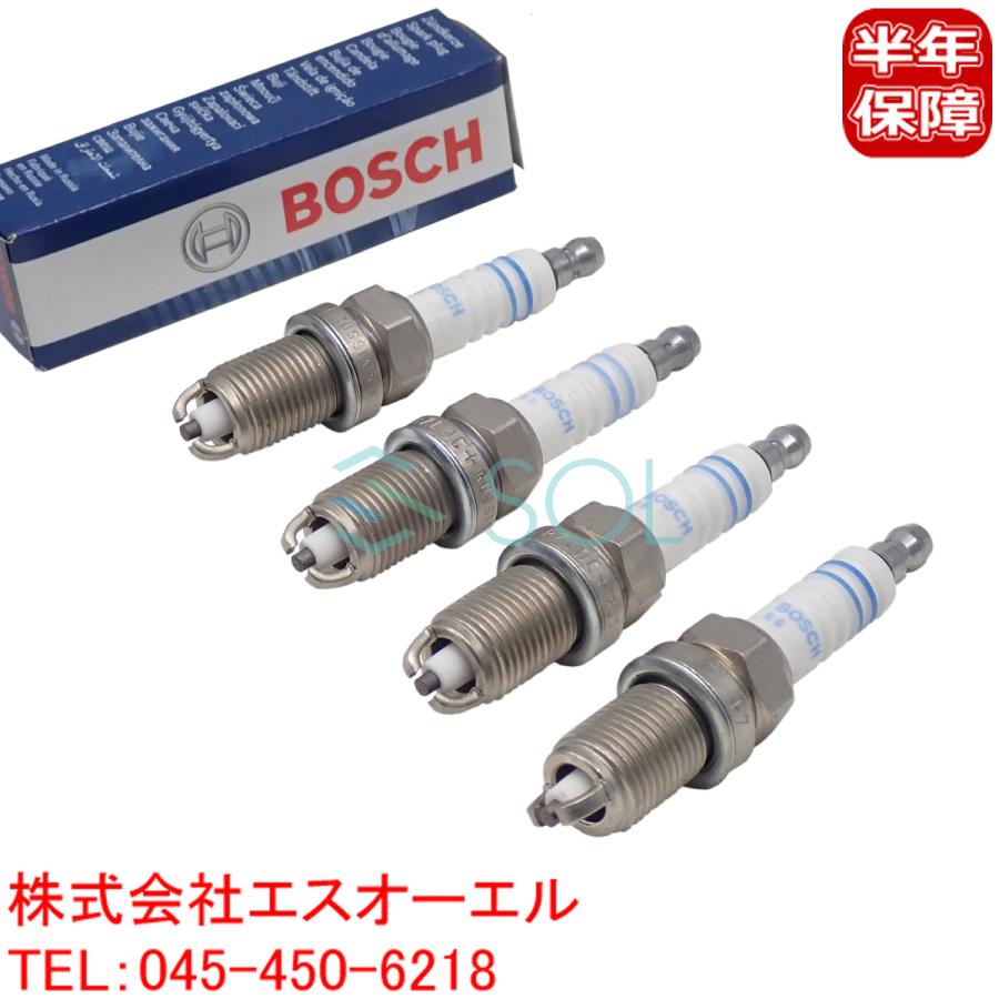 BOSCH（ボッシュ） スパークプラグ 4本 1台分 ゴルフ5 ゴルフ6 ゴルフ