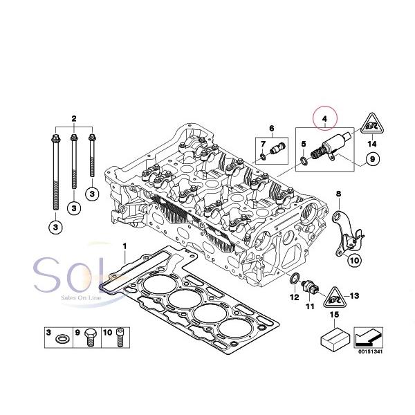 BMW ミニ MINI R55 R56 R57 R58 R59 R60 R61 VANOS バノス ソレノイド