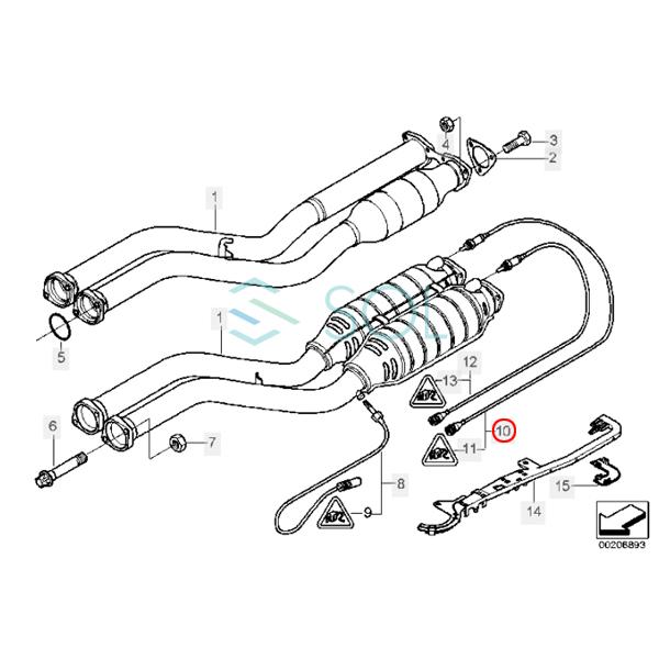 BMW BMW E46 O2センサー ラムダセンサー M3 11781405324 出荷締切18時