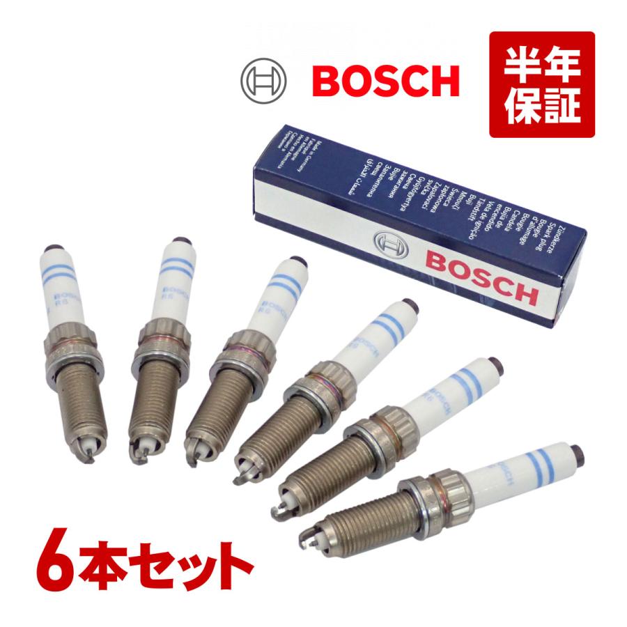 純正　　スパークプラグ 12120040551　6本セット BMW BOSCH スパークプラグ ダブルプラチナ 6本セット 1台分 出荷締切18