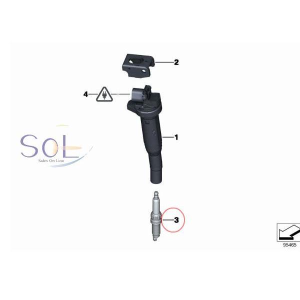 BOSCH（ボッシュ） BMW E87 E91 E92 ダブルプラチナ スパークプラグ 1