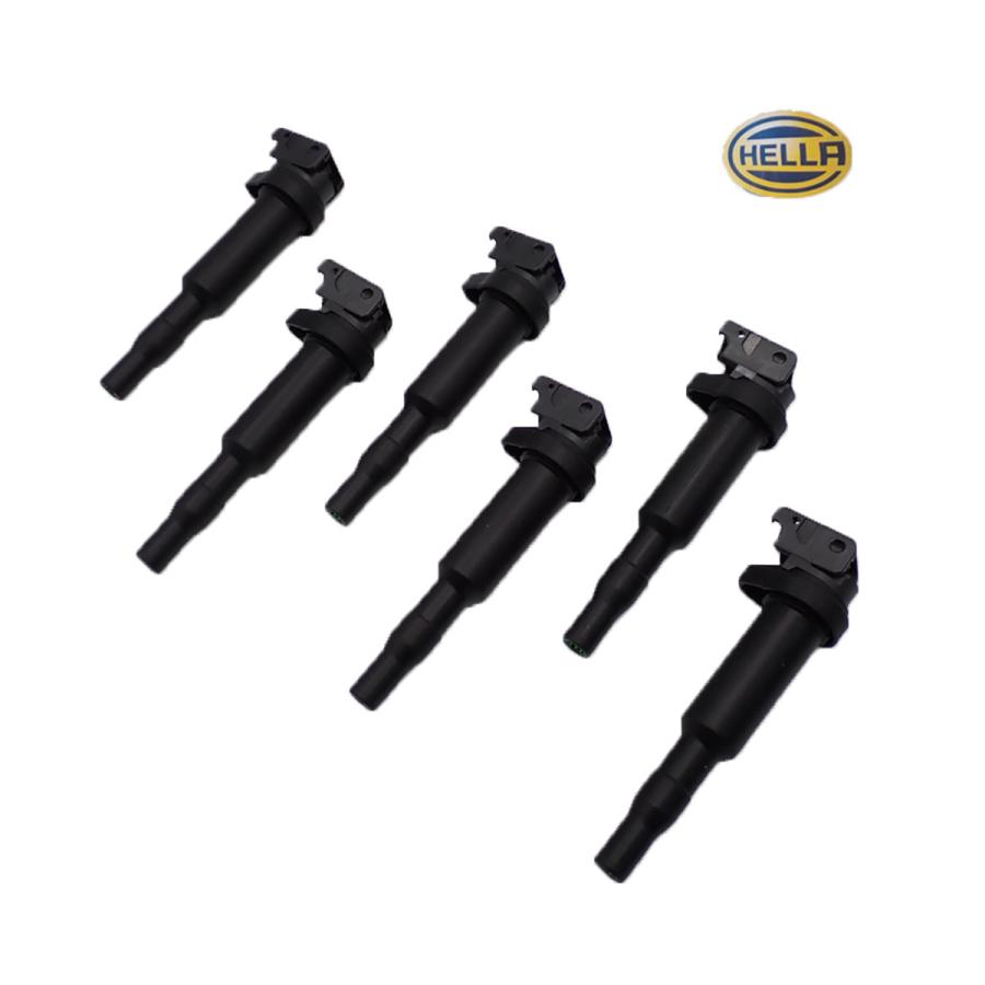 BMW BMW E83 X3 E53 X5 E85 Z4 イグニッションコイル 6本セット HELLA 