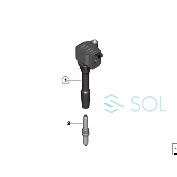 BMW HELLA イグニッションコイル 出荷締切18時 BMW F20 F21 F22 F23 