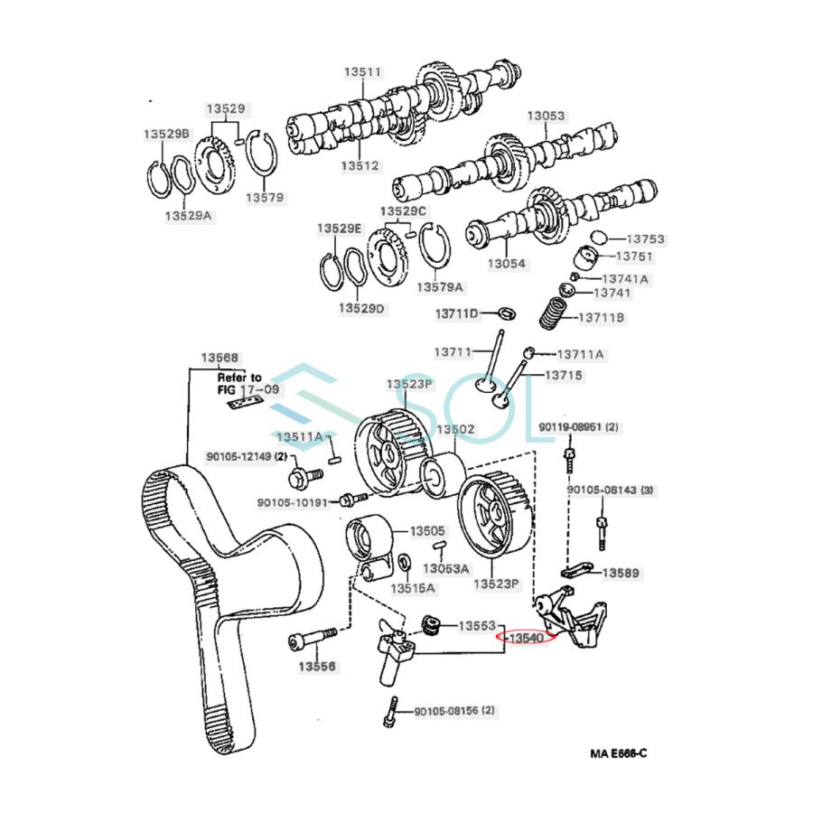 トヨタ（TOYOTA） グランドハイエース(VCH10W VCH16W) セプター(VCV10