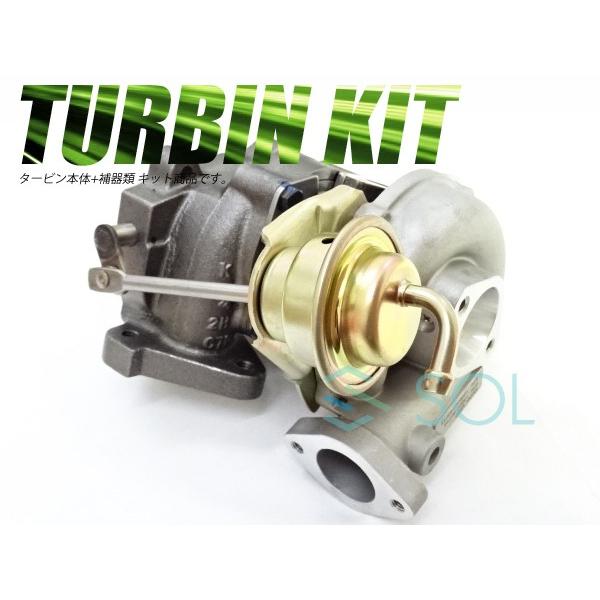 ジムニー スズキ JA11V タービン ターボチャージャー 補器類