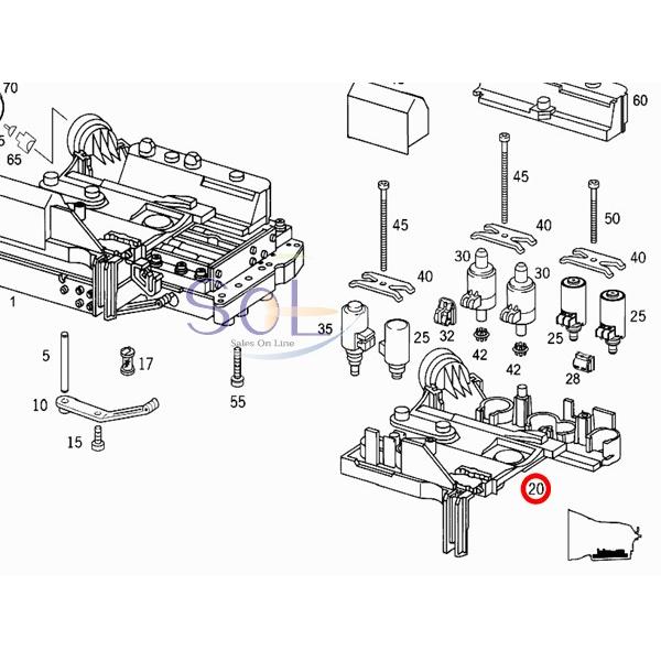 Mercedes-Benz（メルセデス・ベンツ） ベンツ R170 R171 722.6系 5速AT