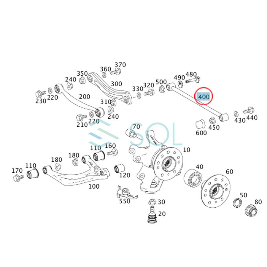 Mercedes-Benz リア タイロッドエンド ベンツ 出荷締切18時 左右セット 