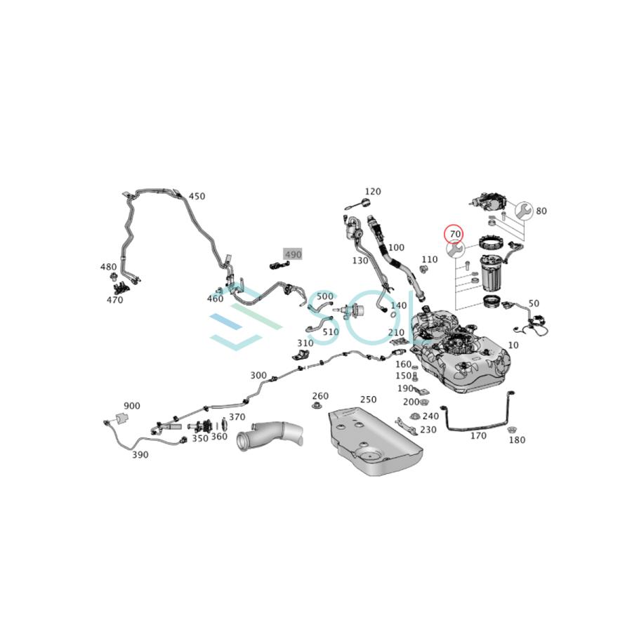 Mercedes-Benz（メルセデス・ベンツ） ベンツ W166 アドブループレ