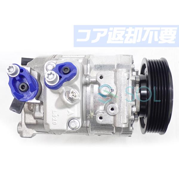 フォルクスワーゲン VW パサート トゥーラン エアコンコンプレッサー O 