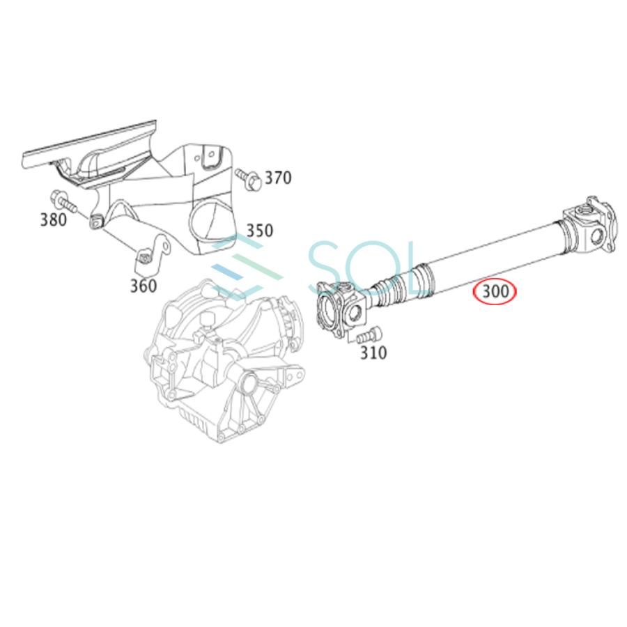 Mercedes-Benz（メルセデス・ベンツ） 新品 ベンツ W211 プロペラ