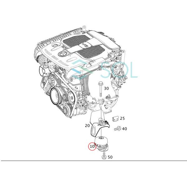Mercedes-Benz（メルセデス・ベンツ） ベンツ W212 エンジン