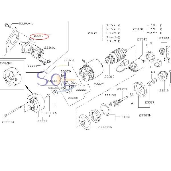 日産（NISSAN） セレナ (TC24) リバティ (RM12) プリメーラ (RP12