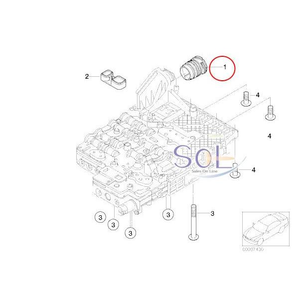 BMW E65 E66 F01 F02 ATミッション スリーブ 735i 740i 745i 750i 760i 740Li 745Li 750Li 760Li 24347588725 出荷締切18時｜solltd｜02