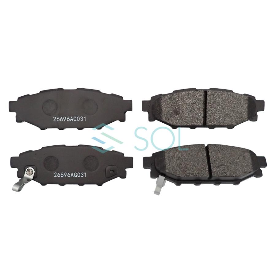 SUBARU（スバル） HAPAD リア ブレーキパッド 左右セット インプレッサ 