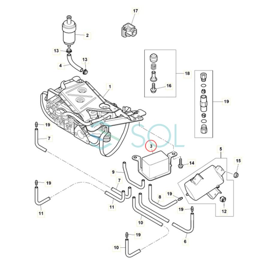 バルブブロック バルブユニット ベントレー コンチネンタルGT コンチネンタルフライングスパー 3W 3D0616013 出荷締切18時｜solltd｜07