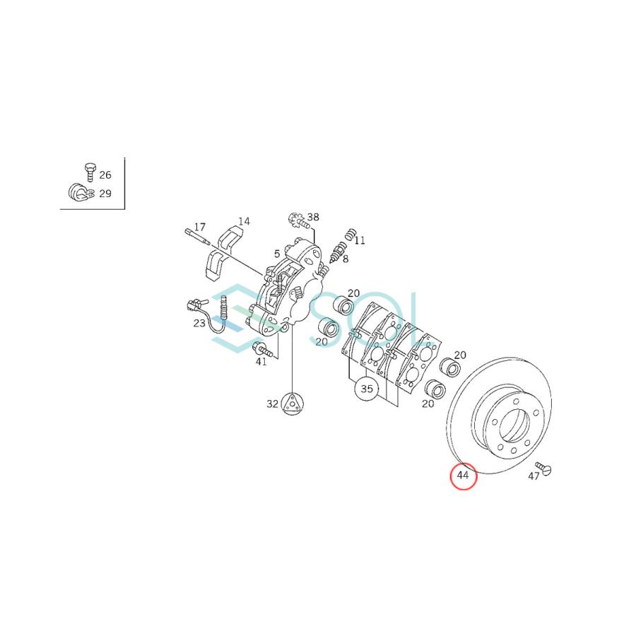Mercedes-Benz（メルセデス・ベンツ） 【特価品】ベンツ W463 フロント