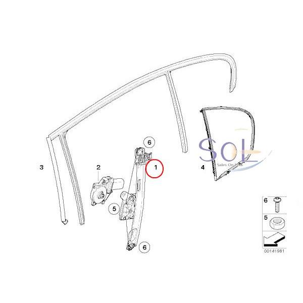 Y32 セドリック/グロリア 右側パワーウィンドウレギュレーター【送料込み】 Y32 セドリック/グロリア 右側パワーウィンドウレギュレーター【送料