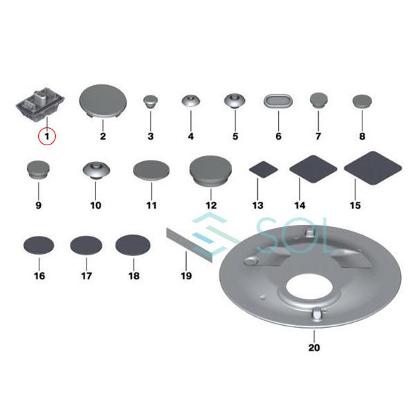 ゆるキャン△ 宝門デッキ フルホイル　調整パーツあり BMW BMW G32 G11 G12 ジャッキアップポイント リフトサポート 630i