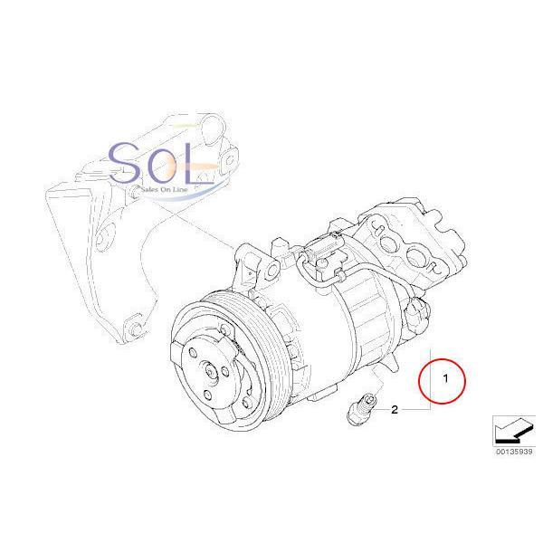 BMW CAPSOL BMW 3シリーズ E90 E91 E92 エアコンコンプレッサー AC