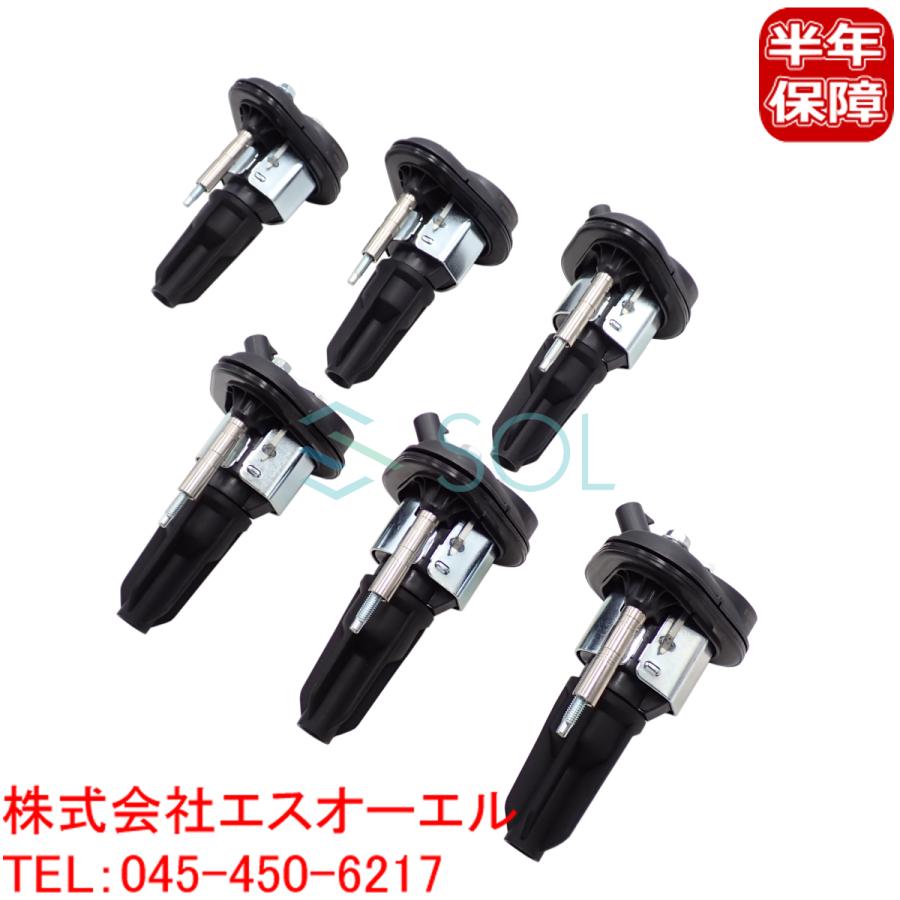 HUMMER ハマー H3 イグニッションコイル 6本セット 1台分 8125680620 