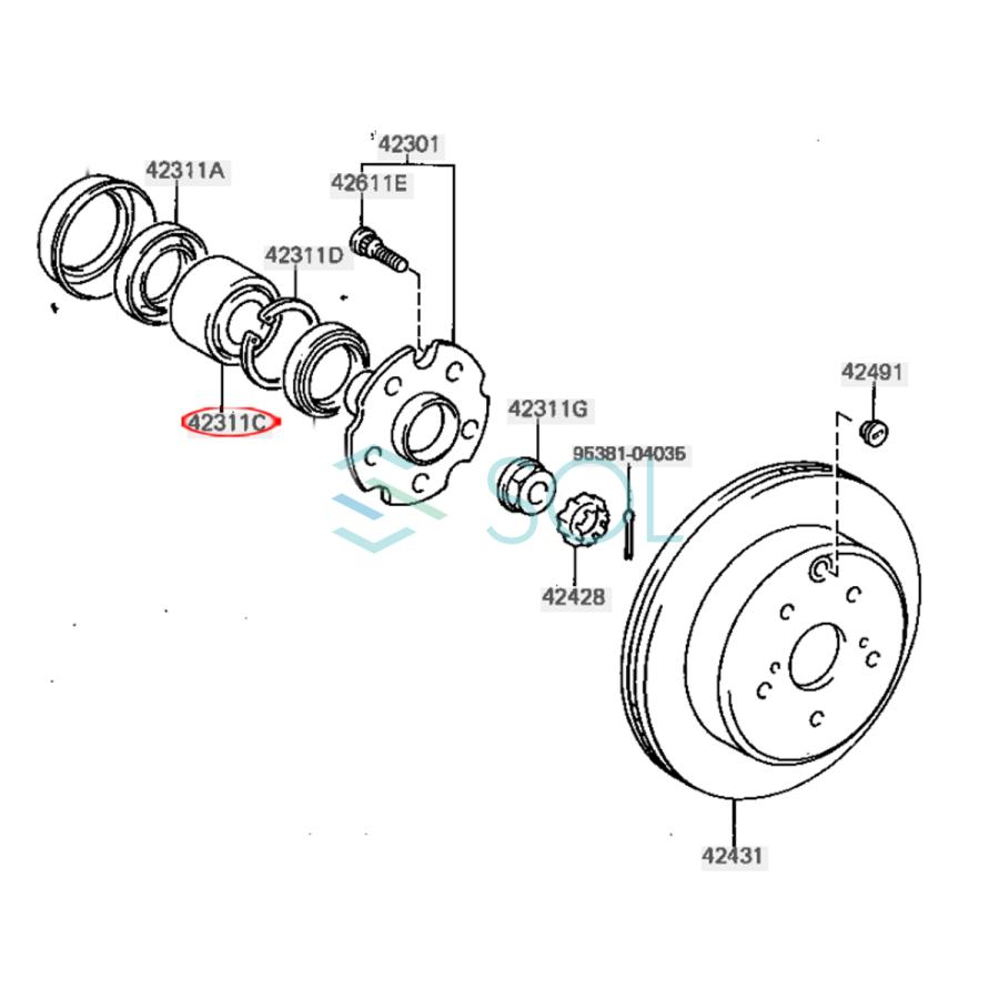 トヨタ クラウン マジェスタ(GS151 JZS147 JZS149 JZS151 JZS153  