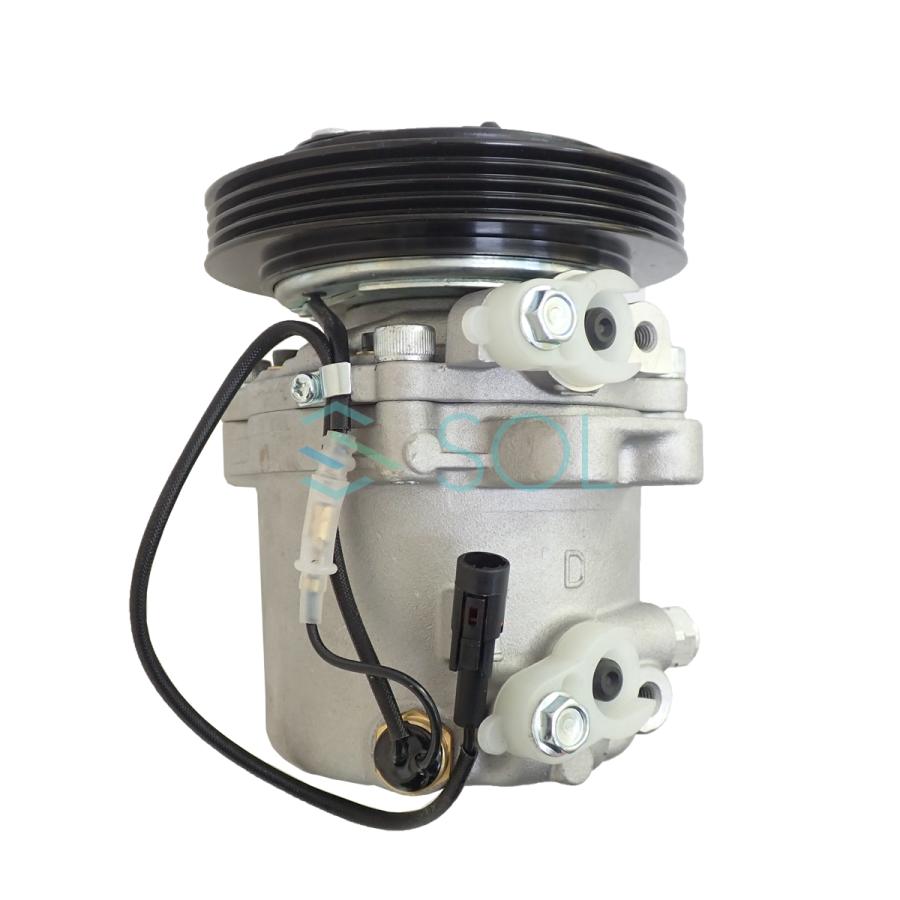 スズキ　キャリイ　エアコンコンプレッサー ACコンプレッサー 社外品 スズキ CAPSOL キャリイ エブリイ DA64V DA64W エアコン