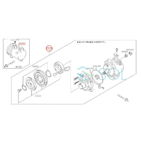 スズキ（SUZUKI） CAPSOL エブリイ DA62W DA62V エアコン