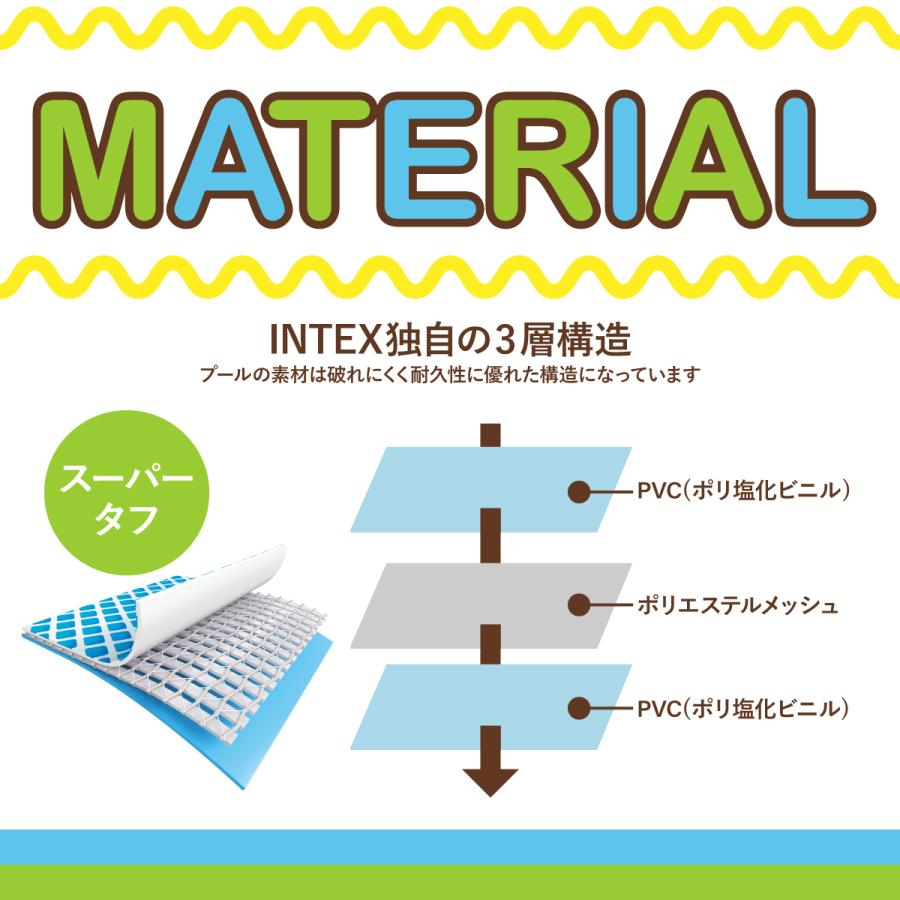 INTEX プール SOL オリジナル ろ過機 PSE認証取得済み