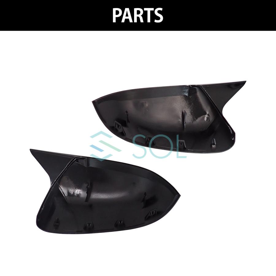 BMW Mルック M仕様 ドアミラーカバー サイドミラーカバー 左右