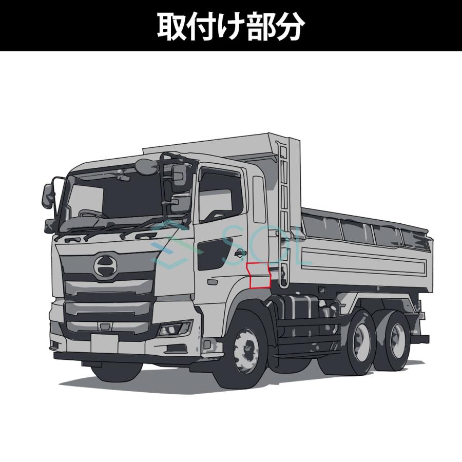 日野自動車 リア フェンダーカバー 日野 17プロフィア グランド 日野自動車 リア フェンダーカバー 日野 17プロフィア グランド