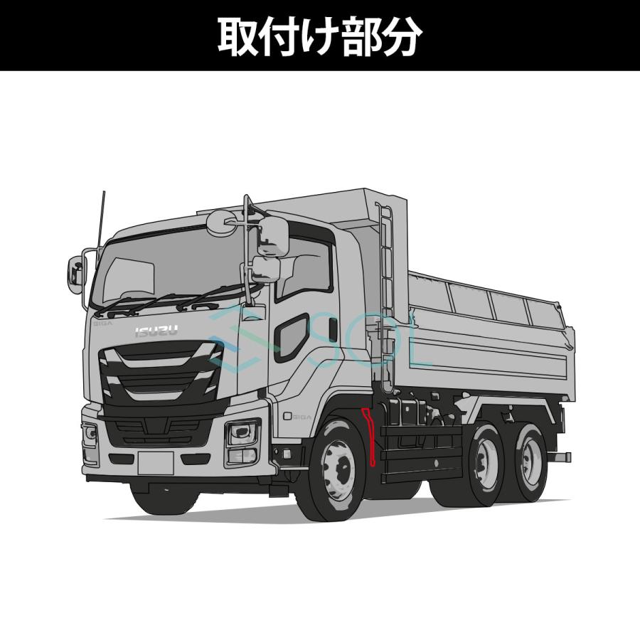 いすゞ ファイブスターギガ NEWギガ 07ギガ ギガ マッドガード いすゞ ファイブスターギガ NEWギガ 07ギガ ギガ マッドガード