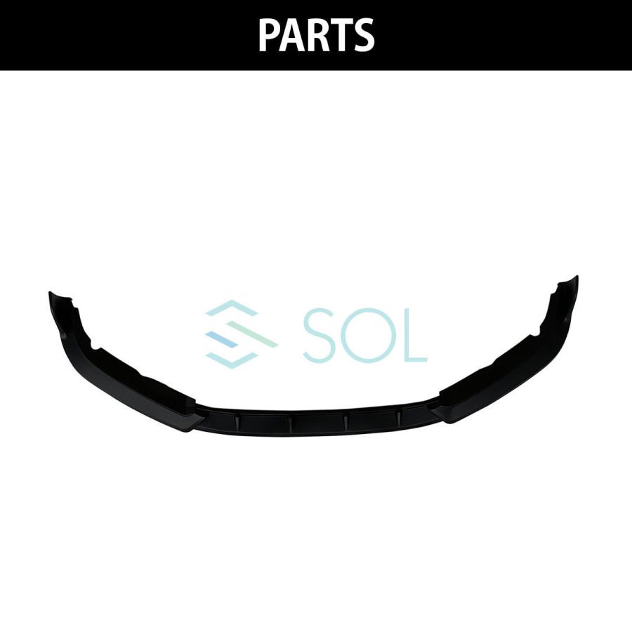 高品質 3分割式 汎用タイプ フロントリップスポイラー スプリッター