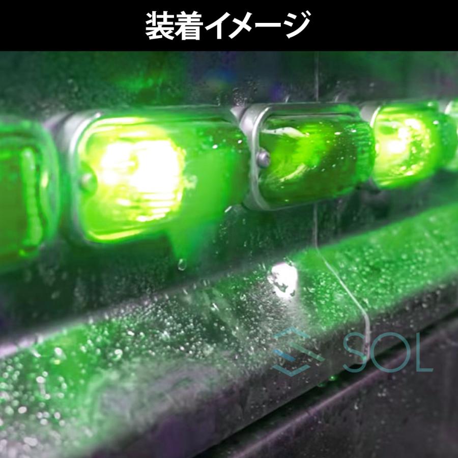 楽天市場】角マーカー レンズ グリーン（トラック用品｜車用品）：車
