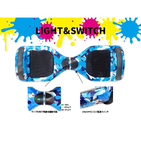 レビューを書いて保証延長!! LEDライト搭載 6.5インチタイヤ 電動