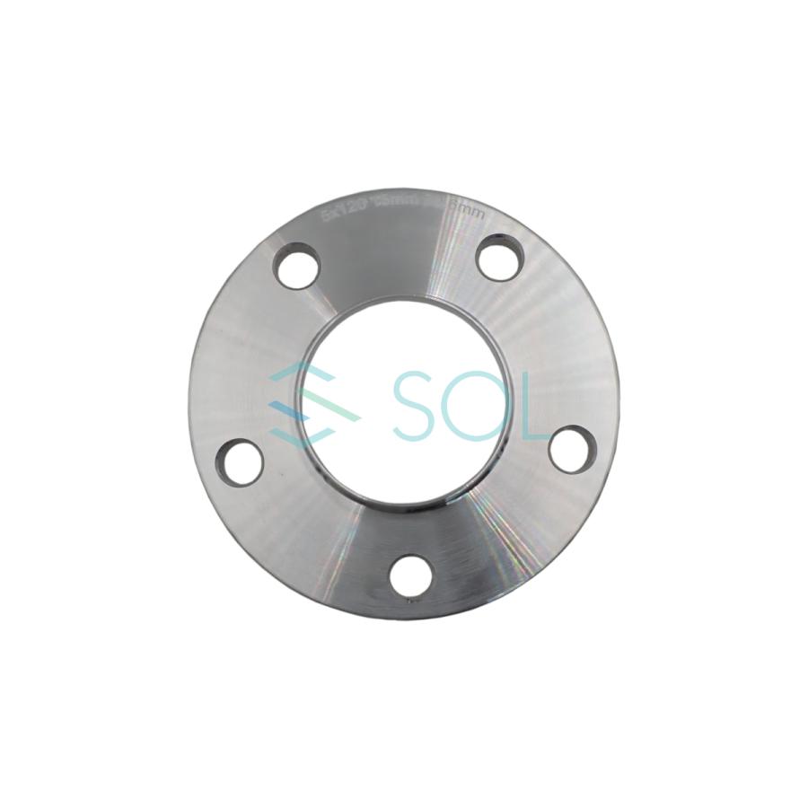 ホイールスペーサー2枚 送料無料 高強度 アルミ鍛造 ホイールスペーサー 5H 5穴 PCD120 5mm 2