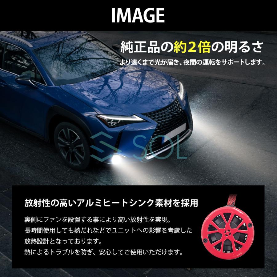 ダイハツ トール 後期 M900S M910S 純正新型LEDフォグランプ専用 2色切り替え バイカラーLEDフォグランプ ホワイト イエロー｜solltd｜05