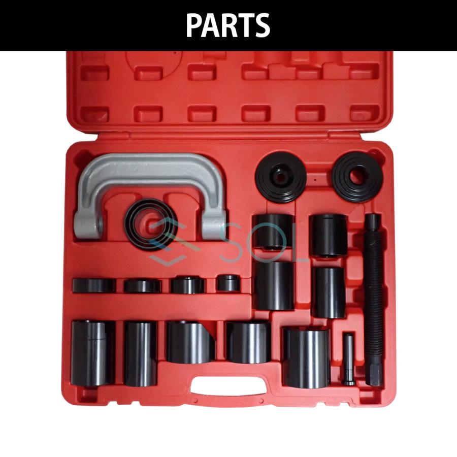 アタッチメント18種類 ユニバーサル ボールジョイントプーラー