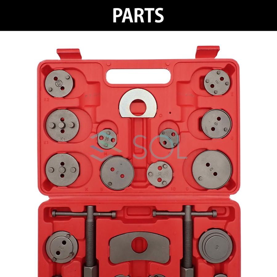 ブレーキキャリパー ピストン ツールセット 専用工具 22点 ピストン