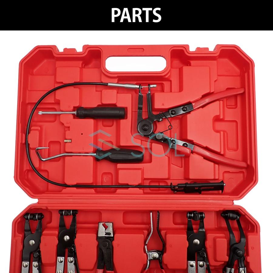 ユニバーサル フレキシブルホースバンド ホースクランププライヤー