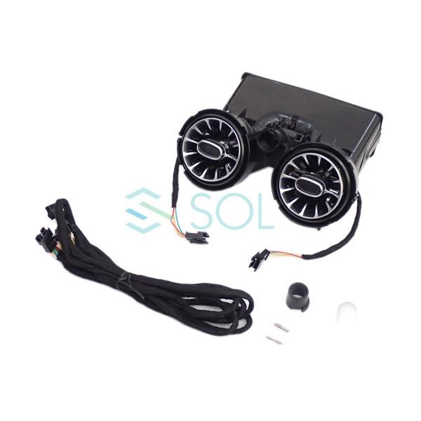 メルセデス ベンツ Eクラス w213 アンビエント ライト 送風口 前後セット メルセデス・ベンツ E43AMG (W213) アンビエントライト 連動