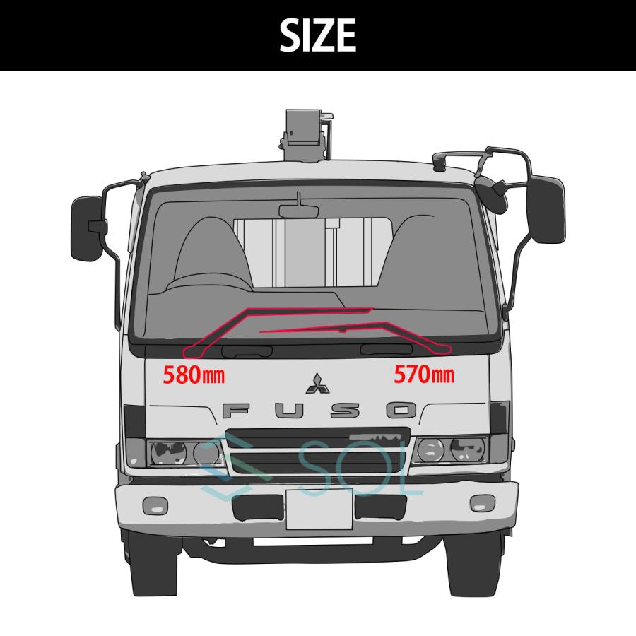 三菱ふそう 4t NEW フルコン ベストワン ファイター 標準用 クローム