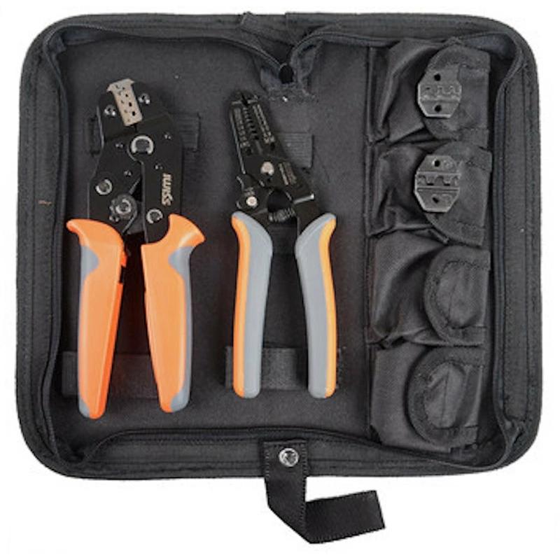 IWISS 圧着工具 圧着ペンチ セット オープンバレル モレックス 