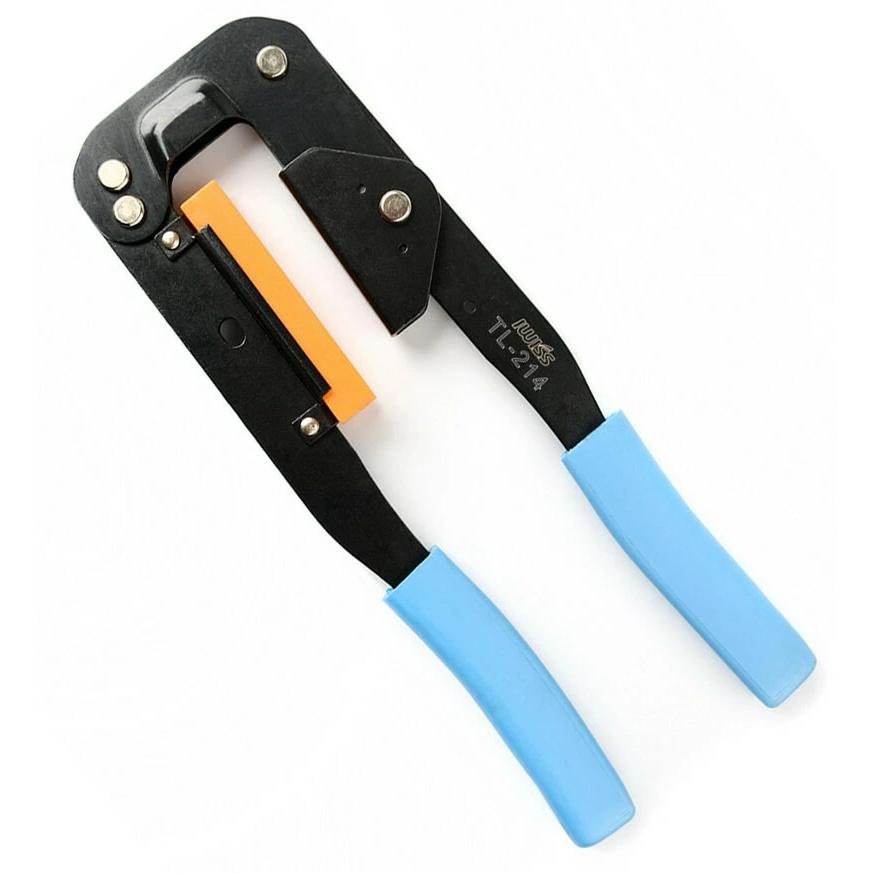 IWISS（アイウィス） フラットケーブル 圧接工具 IDCクリンパ 214 圧着