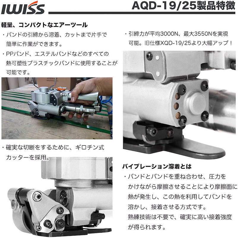 IWISS（アイウィス） 結束機 梱包 引締機 結束工具 梱包機 エアー式