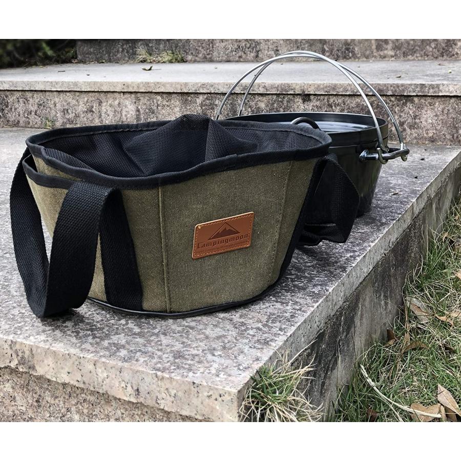 CAMPINGMOON ダッチオーブン ケース 10インチ ダッチオーブンケース