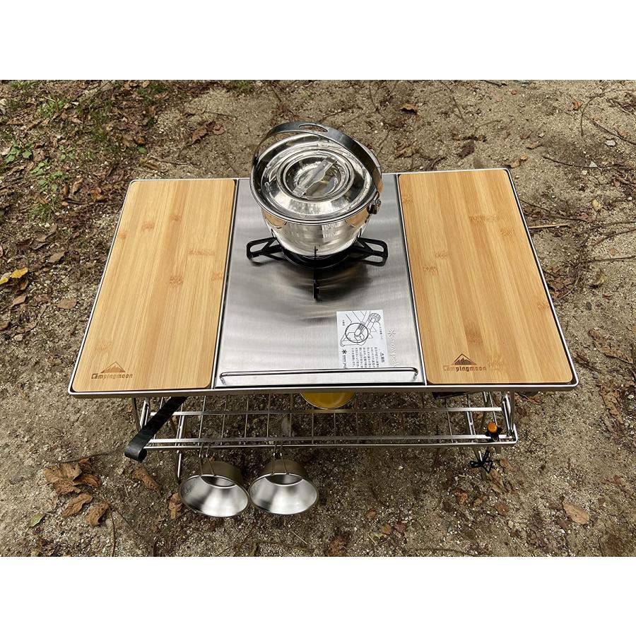 CAMPINGMOON フィールドラック グリルテーブル IGT用 グラウンドラック