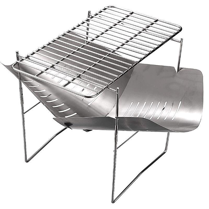 CAMPINGMOON 焚き火台 焚火台 ロストル 炭床 グリル 五徳 ゴトク 網