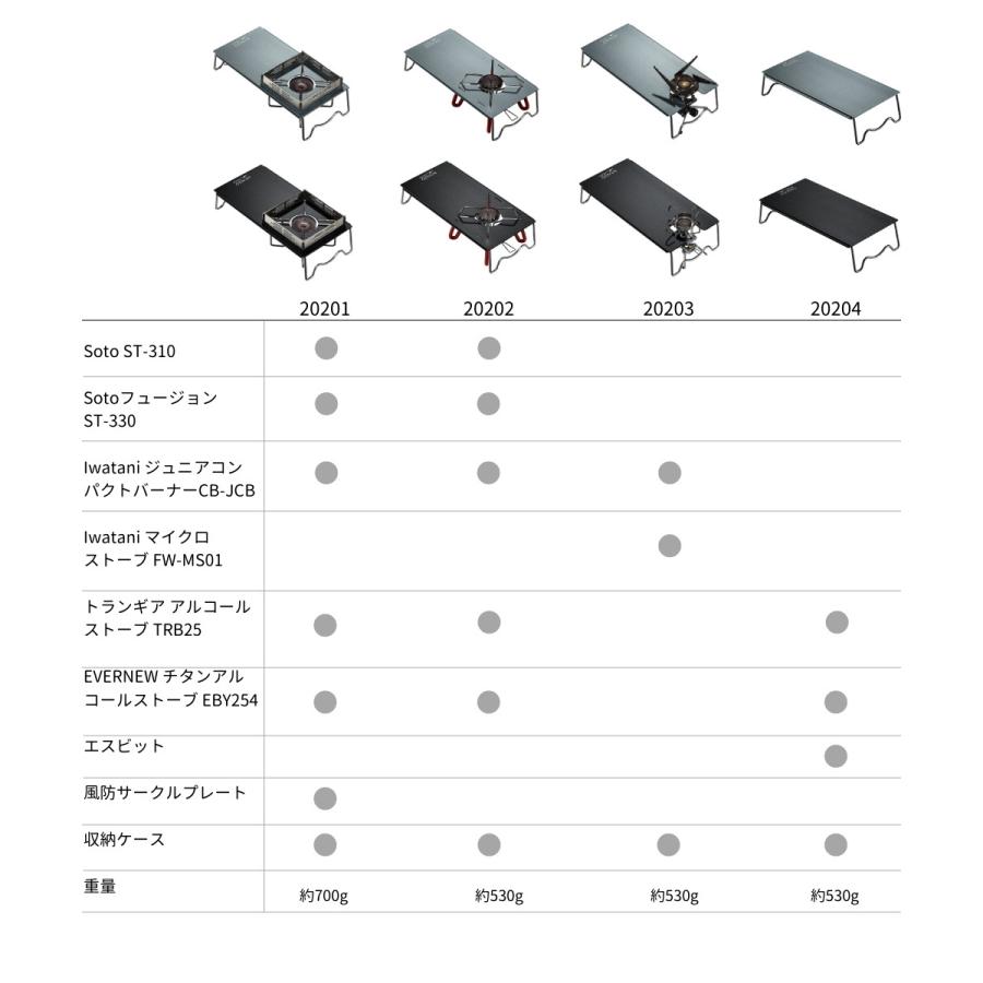 遮熱テーブル イワタニ ジュニアコンパクトバーナー バーナーテーブル