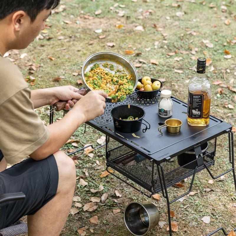 CAMPINGMOON IGTトレー 収納ボックス IGTテーブル ブリッジテーブル