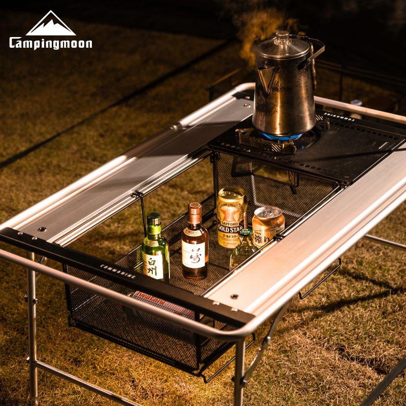 CAMPINGMOON キャンピングムーン IGT メッシュトレー ブリッジテーブル